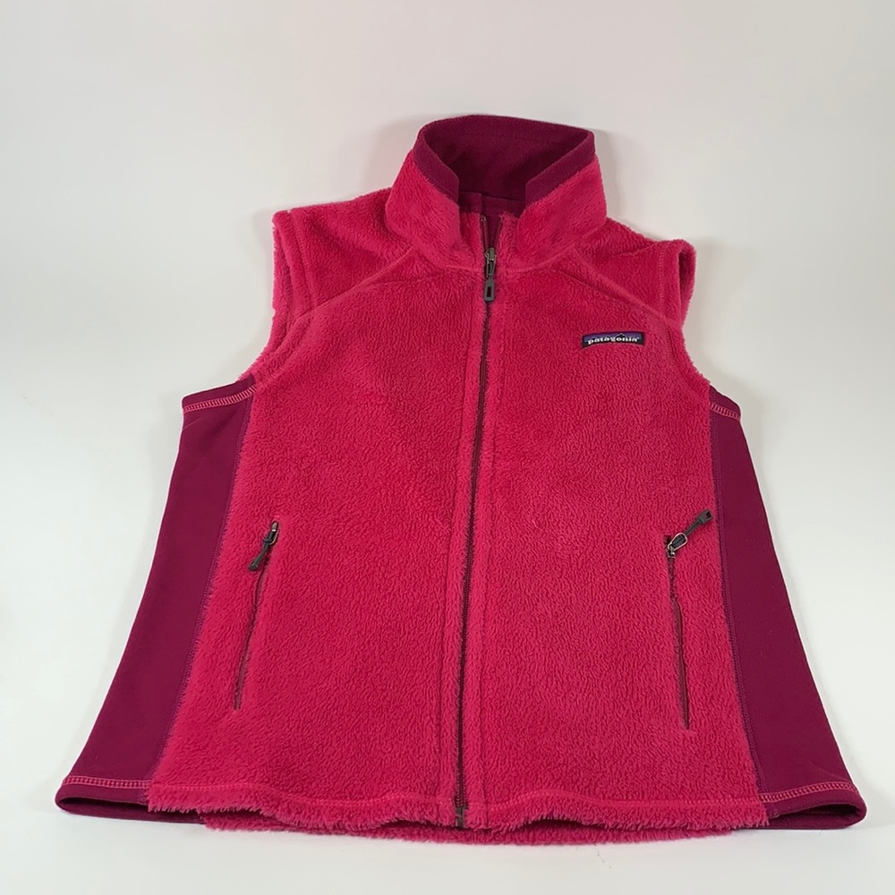 Patagonia Women’s Full Zip Vest, Polartec Thermo Pro, Hot Pink, Size: XS